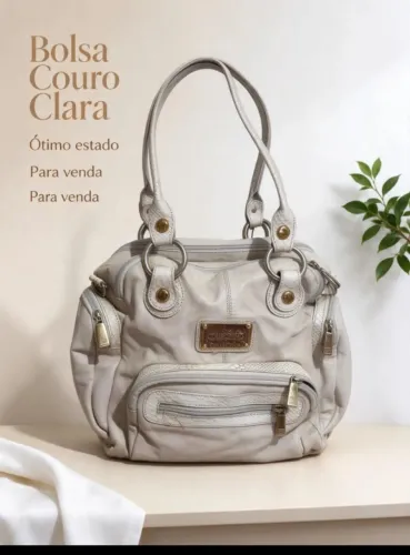 Bolsa couro fino valor 95,00