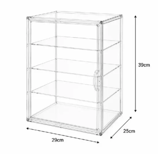 Estande de Acrílico com Porta