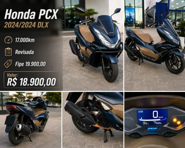 HONDA PCX 2024 DLX FINANCIO