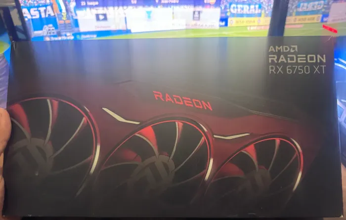 placa de vídeo RX 6750 XT EDITION de 12 gigas