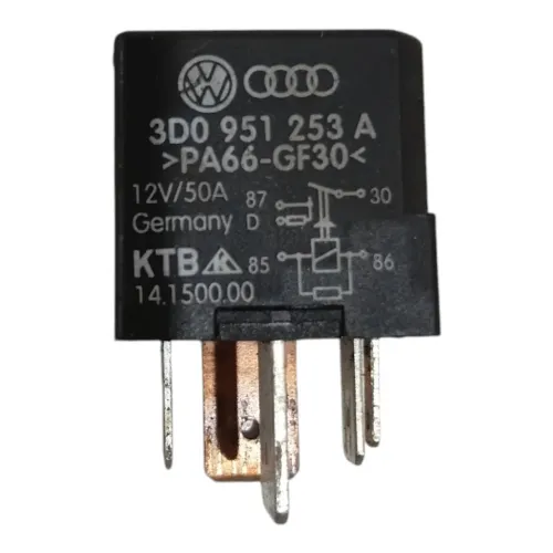Rele Auxiliar 4 Pino Audi A3 S3 Volkswagen Golf 2001 A 2006 12