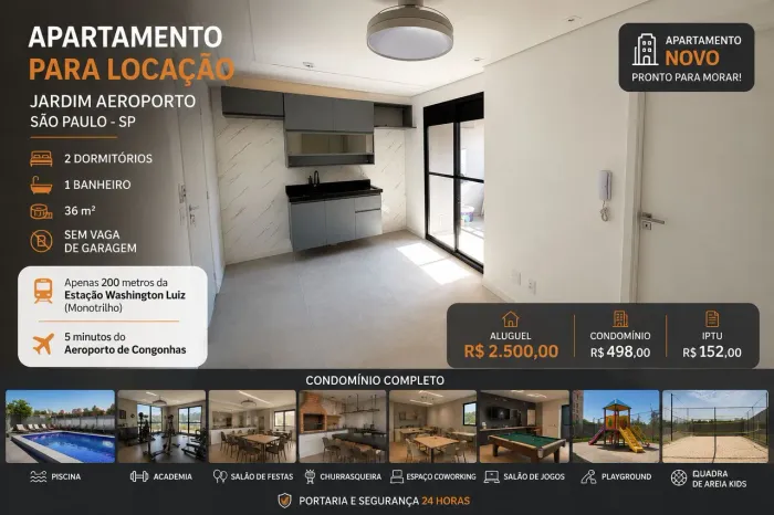 Alugo apartamento zona sul