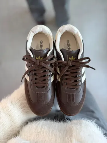 tênis Adidas Samba OG Café Off White, Primeira Linha qualidade Prime