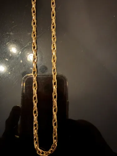 Cordão de ouro 18 k 