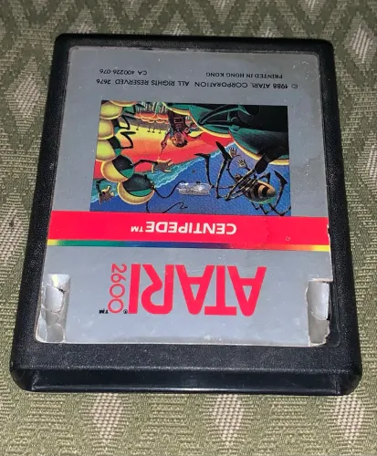 Fita Atari Centípede Atari 2600 Raridade anos 80