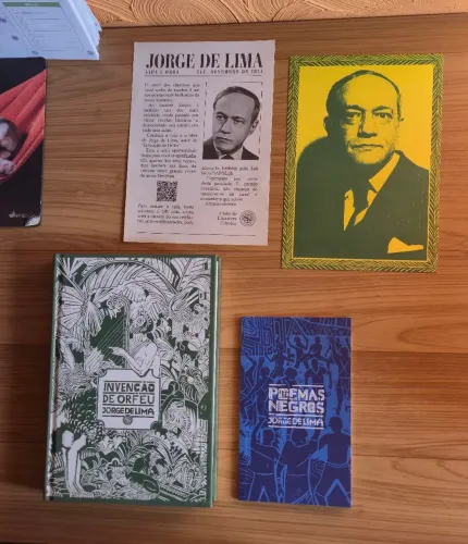 Invenção de Orfeu e Poemas Negros de Jorge de Lima - Editora Clube de Literatura Clássica