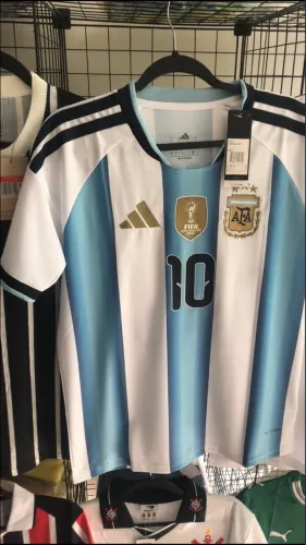 Camisa Argentina torcedor messi-10/10