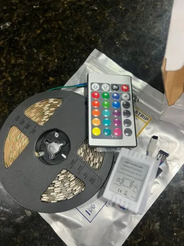 Fita de LED RGB com controladora atacado LEIA O ANUNCIO