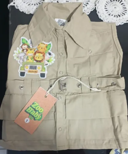 Vendo conjunto Safari 1 ano