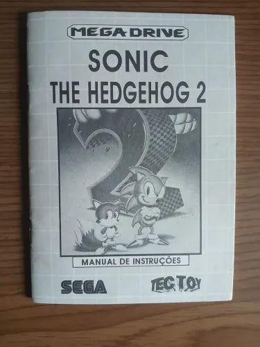 MANUAL SONIC 2 MEGA DRIVE