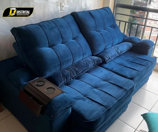 Sofá Morfeu Retrátil e Reclinável 2,00m D33