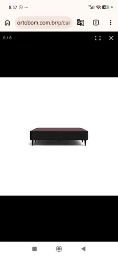 Cama box casal