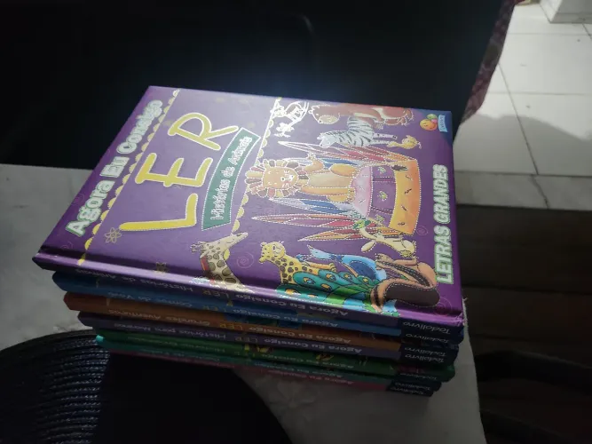 Livros de "Agora eu consigo ler" para crianças 
