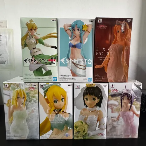 Promoção Figure Sword Art Lacrada Original - Escolha