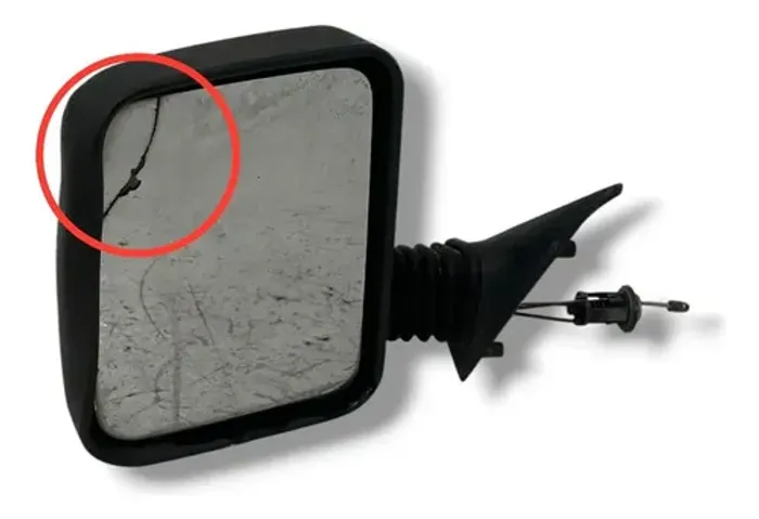 Retrovisor Externo Esquerdo Fiat Fiorino 1.3 2008 2009 Det