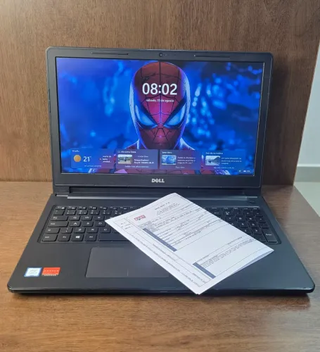 Notebook Dell 3576, P.Vid.Dedicad,Ac Cart,i5 8ªg,12GB DDR4,SSD 512GB,Wi-Fi 5G,Bat Nova 3hs