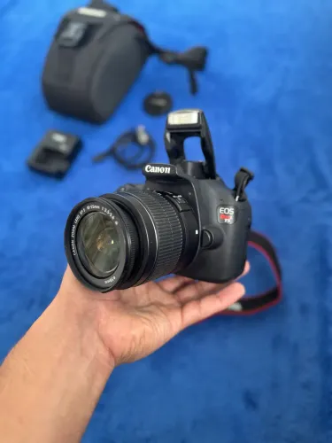 Canon T5 + lente 18-55mm, canon eos rebel t5 completa 