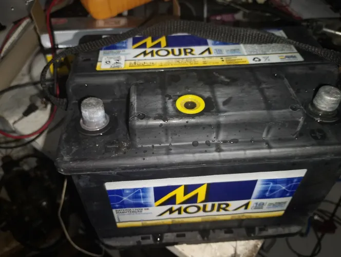 Bateria 60 amperes mora ideal para som 