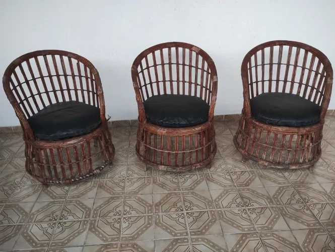 Cadeira em titara pra área 