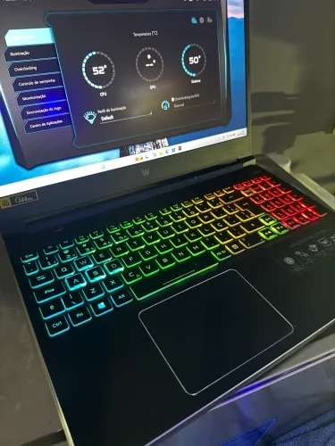 Notebook Acer Predator Core i7 RTX 2070 8GB 16GB RAM 512GB NVME