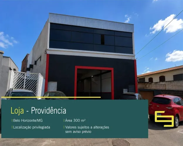 Loja para alugar no Bairro Providência, em Belo Horizonte/MG