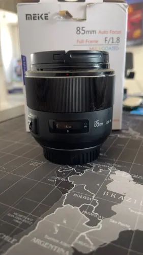 lente meike 85mm