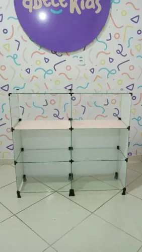Balcão Expositor de Vidro