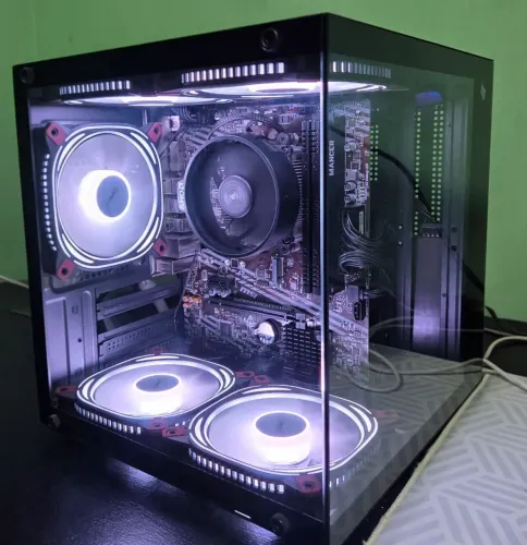 PC Gamer Ryzen 5 5600GT | 16GB DDR4 | SSD 500GB | Wi-Fi | Pronto para jogar