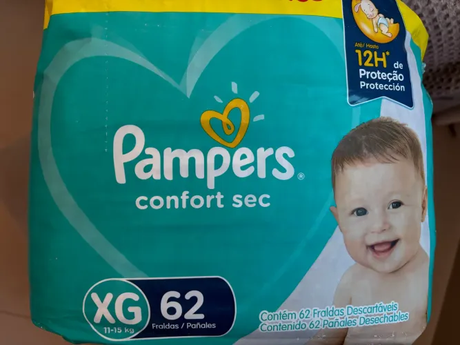 Fralda pamper confort sec xg