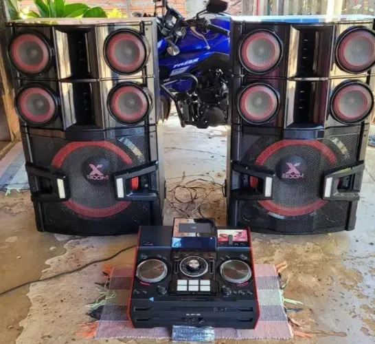 Som LG X BOOM Pra quem gosta de graves o som é esse cuida nas notas