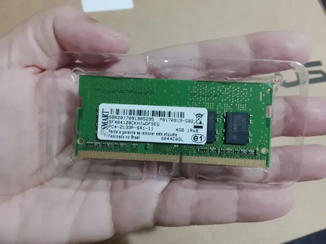 Memória RAM para notebook