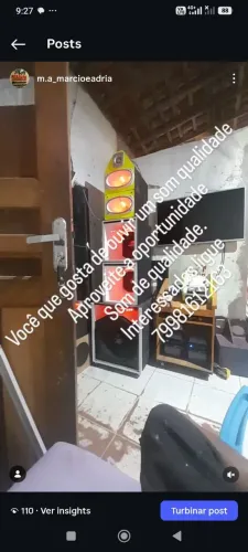 Vendo som automotivo ou troco