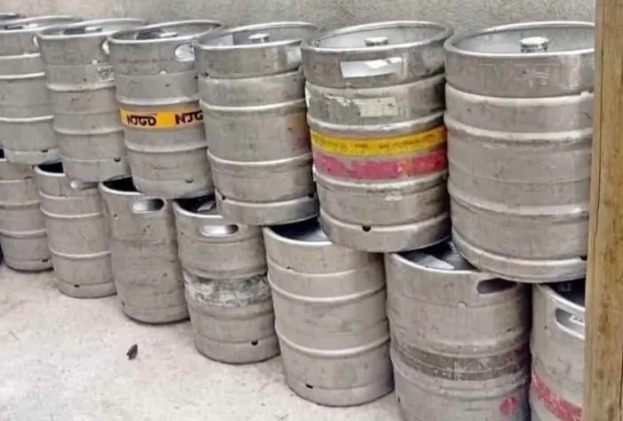 Barris vazios para chopp artesanal 30L e 50L