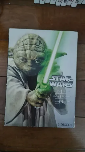 Box Dvd Star wars nova trilogia