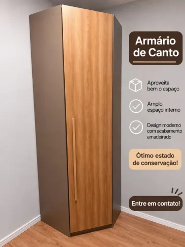 VENDO ARMÁRIO DE CANTO - ÓTIMO ESTADO!