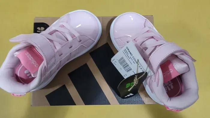 Tênis Adidas Novo Tam 22 - Rosa