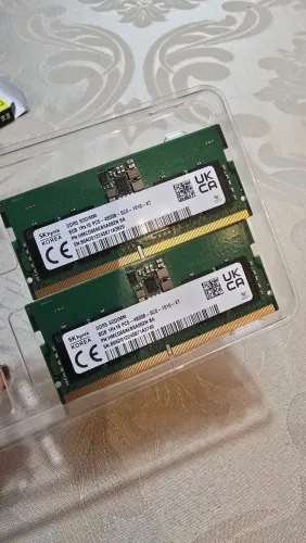 Memória RAM - Kit 16GB (2x8GB) SK hynix DDR5 SO-DIMM 4800MHz Notebook