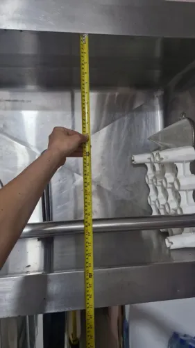 Tanque retangular Inox com Resistencia nunca usado