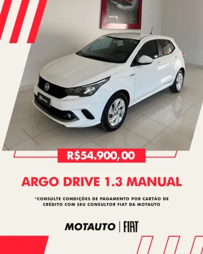Fiat Argo Drive 1.3 8V Flex 2018