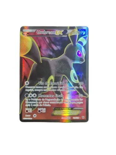 Carta Pokemon Umbreon Ex Full Art Em Port.