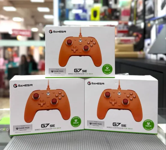 Controle Com Fio Gamesir G7 Se Xbox/pc - Laranja