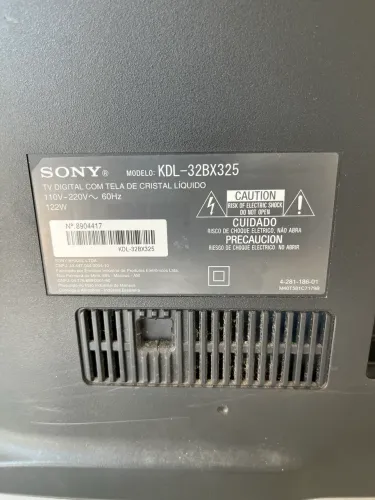 Televisão de 32 polegadas marca incontestável Sony.