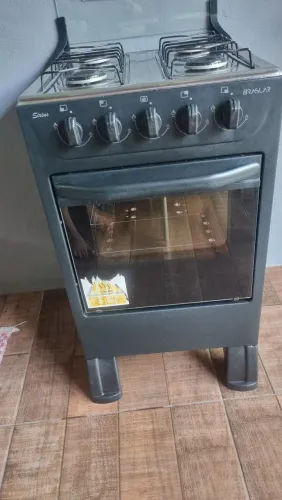 Fogão preto barato
