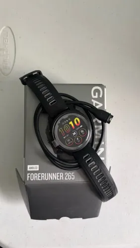 Relógio Garmin Forerunner 265 1.3 46mm preto