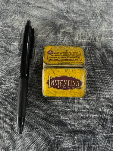 Latinha antiga de instantina - coleção