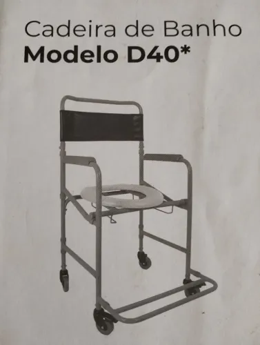 CADEIRA DE BANHO D40