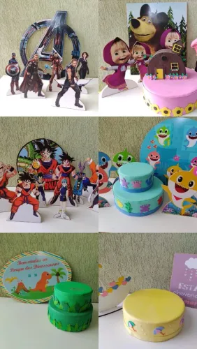 Acervo de decoração de Festa