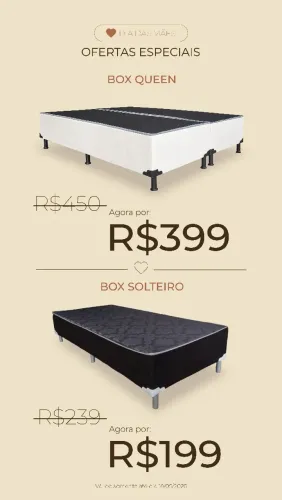 BASE BOX DIRETO DA FÁBRICA