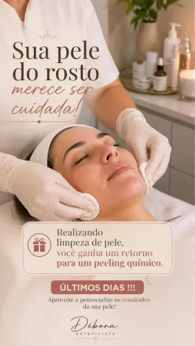 Limpeza de pele profissional 