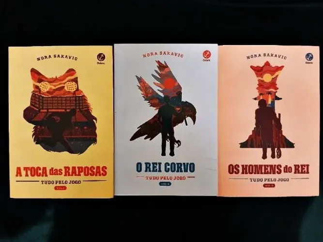 Kit - 3 vol. - A Toca das raposas - Tudo Pelo Jogo - Nora Sakavic